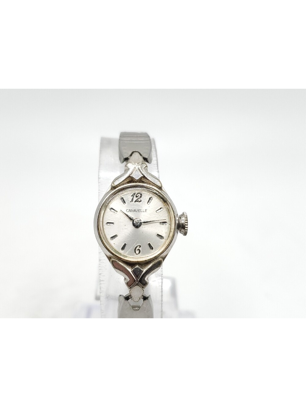 Vintage Mechanical Caravelle Watch By Bulova Womens For Parts Or Reapir